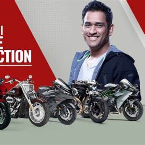 MS Dhoni bike