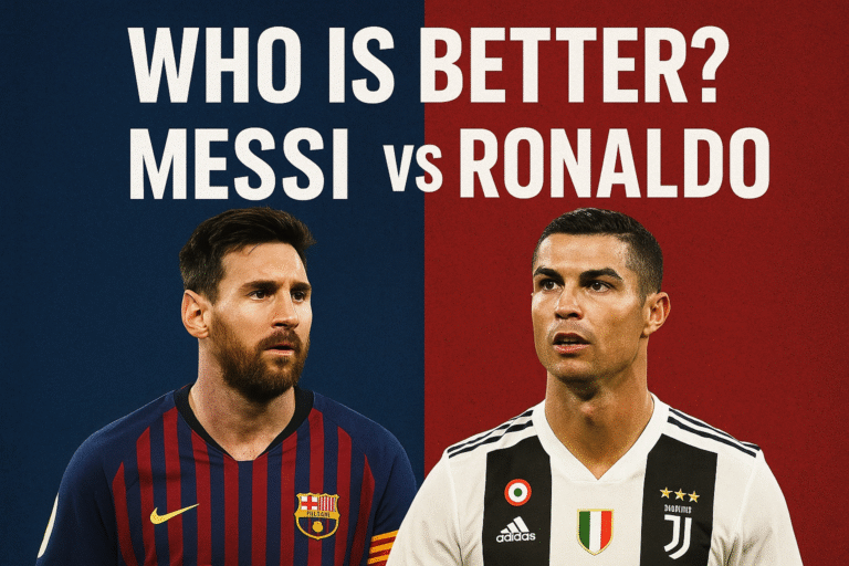 Who is Better Messi or Ronaldo